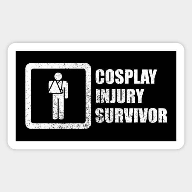 Cosplay Injury Survivor Sticker by GloopTrekker